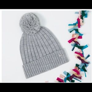Michael Kors Beanie Hat with Pom